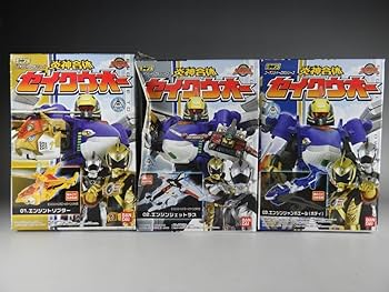 Amazon.co.jp: 炎神戦隊ゴーオンジャー 食玩 ミニプラ ロボ